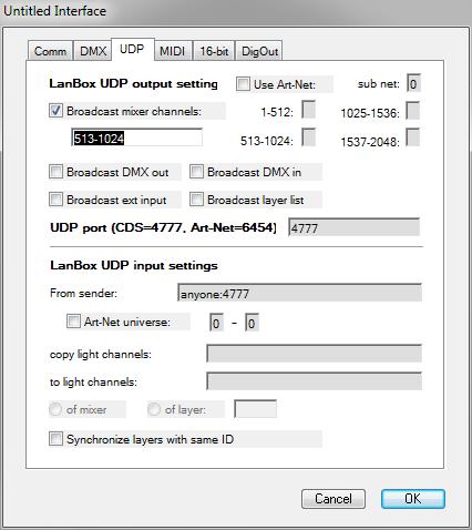 14 UDP Networking The LanBox-LCX and LCE have several options for using UDP (User Datagram Protocol) to transfer data on an Ethernet network.