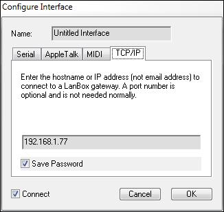 2.168.1.1 777 If you are not familiar with computer networks, the consequences of these setting are as follows: the Subnet Mask determines which IP addresses the LanBox will be able to communicate with.