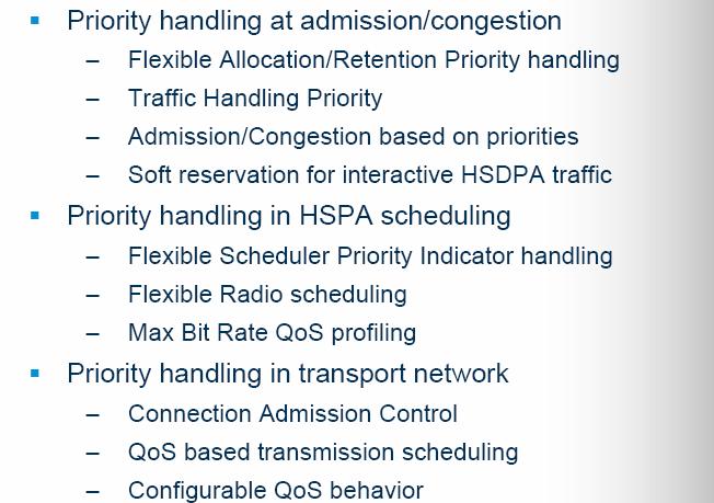 QOS Priority Handling - Includes