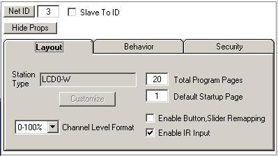 Page 7 of 22 Slave To ID: Enabled when the box is checked. The network ID of this station s master, can be 1-254. Will be equal to Net ID when this station is a master.