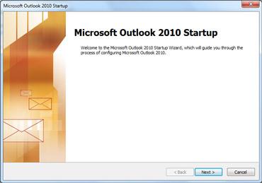 Setting up Outlook 2010 or higher Many users choose to check their e mail from a client such as Microsoft Outlook. You will see the same email in webmail and in Outlook.
