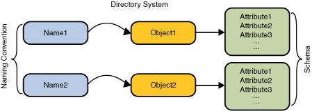Directory Services A directory service associates names with objects and also associates such objects with attributes.