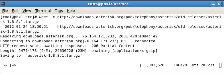 8 latest release version from http://downloads.asterisk.org/pub/teleph ony/asterisk/old-releases/ 11.