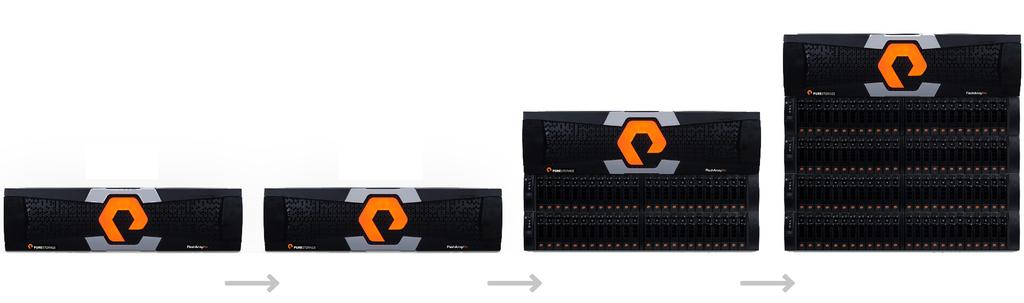 FlashArray//m enables you to transform your data center, cloud, or entire business with an affordable all-flash array capable of consolidating and