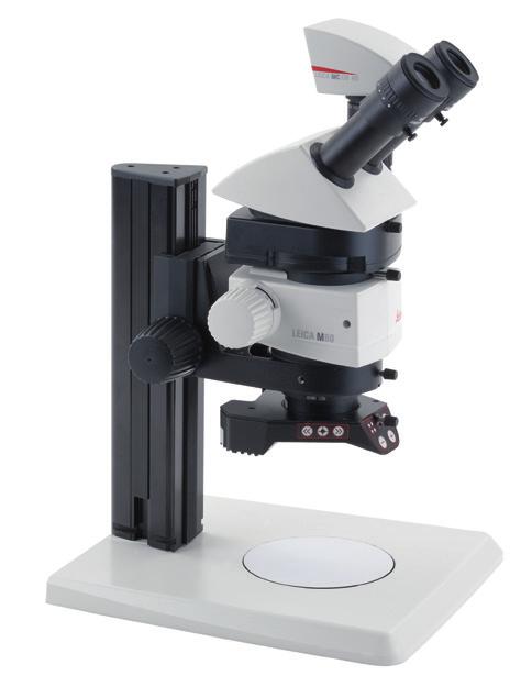 The Leica DM4 M microscope combined with the DMC2900 camera can be used for all incident and transmitted light applications.