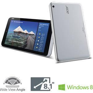 Introduction The World s First 8 Windows Tablet The Acer Iconia W3 Series puts desktop PC productivity in a tablet, so you can work on the go more conveniently than ever. At 8.
