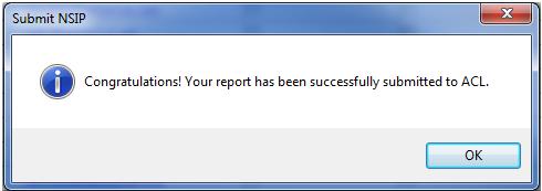 To submit an SPR report to ACL 1.) Navigate to the Reports list. 2.) Confirm that the report you want to submit has been validated by looking for a check mark in the SPR Verified? column.