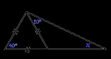 Isosceles Triangle Practice 1. In triangle, and m = 124. Find the measure of. 2. In isosceles triangle, =.
