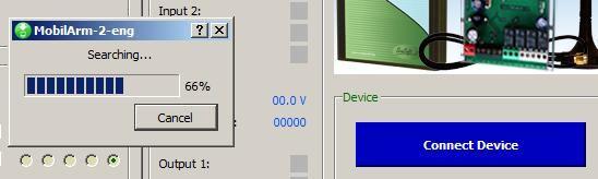 The device driver must be installed first, therefore the operating system (Windows XP, 7, 8) can recognize the connected module.