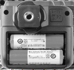 Battery Installing Batteries As shown in the illustration, slide the battery compartment lid of the transmitter and
