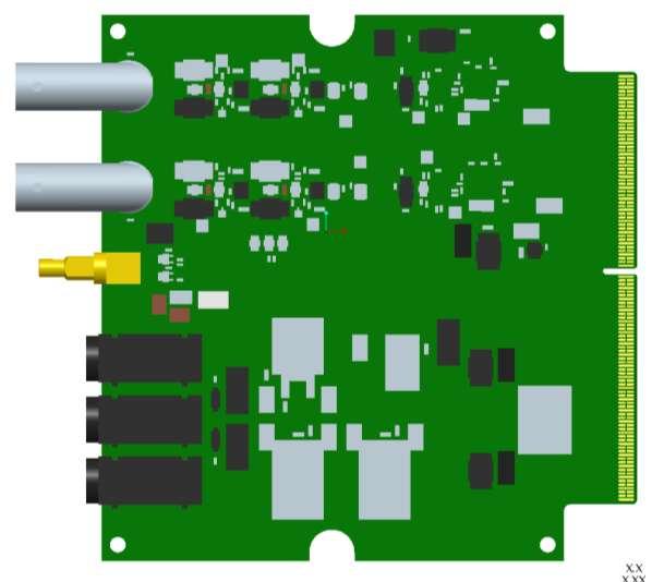 PCB Layout High Speed Analog to Digital BNC SMB Clocking/ Triggering Banana