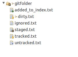 The most important icon decorators are depicted in the following screenshot.