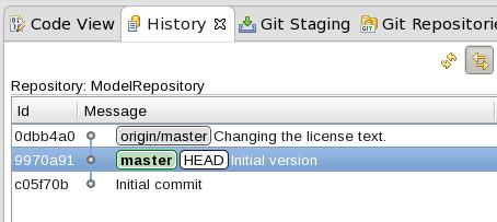 origin/master. In the EGit GUI the Fetch command is of course also available, for example if you select a remote repository in the Git Repositories view.