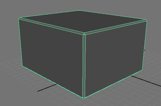 3) When rendering, the cube appears to have hard, cutting edges; such edges prevents your scenes from looking realistic.