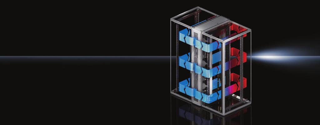 Refrigerant-based cooling solution Suite cooling Suite cooling with LCP Inline DX is the ideal cooling solution for small to medium-sized IT installations.