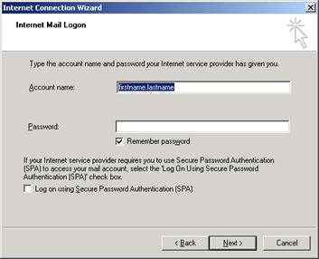 net Outgoing mail server = smtp.ncmail.