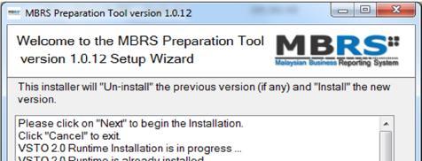 1.6. Installing updated version of the tool Manual uninstall before installing a