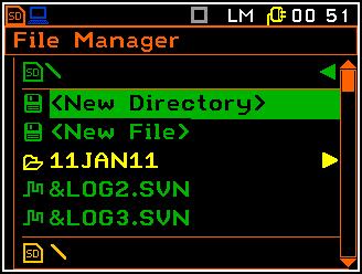 7.2.1 Setting the directory for saving files Set Working Directory It is possible to assign the catalogue for automatic saving logger files and result files.