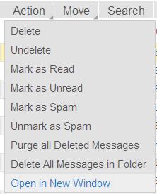 For instance if you wanted to delete them you could check the ones you want to delete and then use the Action drop down (displayed