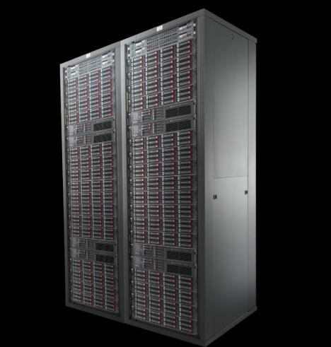 (10TB/Hr per couplet) Scale-out capacity up to 512TB useable