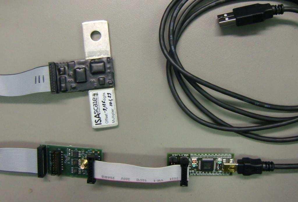 IPC-A: 16pole-to-14pole flat wire SPI-to-USB-converter USB cable demo software IPC-A: