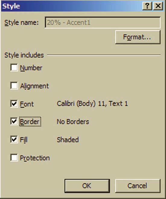 Formatting Cells and Ranges 99 3.6.2 How do you create a new cell style? In this exercise, you duplicated a cell style and then modified the style to create your own custom style.
