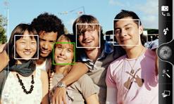 Face detection If you turn Face detection on in the camera settings, the camera will automatically recognize faces and adjust the focus when you re