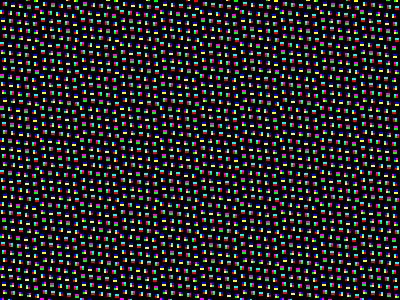 In each color plane of RGB, adjoined two pixels always have the same value. Figure 5: Projection cells. Each cell has a 2 2 characteristic color pattern.