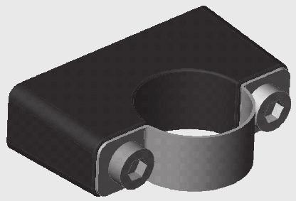 Material of top section: Steel strip DIN 95381-1.