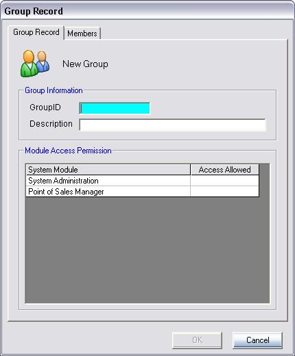 System Administration P.S Enterprise Manager User s Guide Adding a Group 1. From the Setup tab on the System Administration module in Payment.Solution Enterprise Manager select, Group Setup. 2.