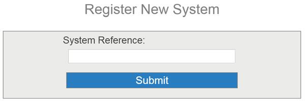 Enter a System Reference /name (This will only be used in your PyronixCloud account, allowing you to set a different name on the HomeControl+ App) and