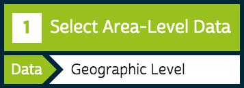 Step 10 Move to Geographic Level Selection When you have selected both