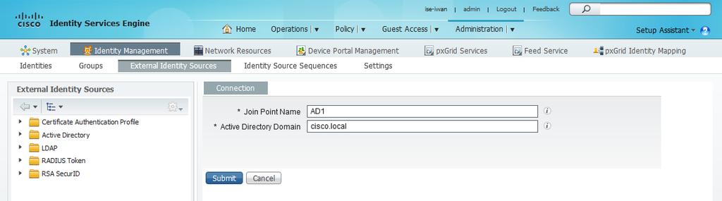 Procedure 1 Install ISE Step 1: Use the Cisco Identify Services Engine Hardware Installation Guide, Release 1.3 to install the ISE server in standalone mode.