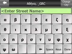 You can choose between a separate ABC and numeric keypad, or a set of QWERTY-type keyboards that contain both letters and numbers.
