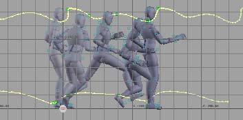 and clothing. Secondary motion represents a lot of extra work with keyframe animation, whereas with Mocap it is a part of the performance.