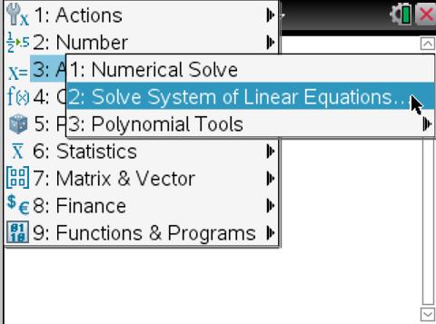Graphing Systems of Equations Example: Solve the system