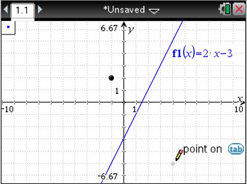 Type the given equation gridlines to the graph. 3.