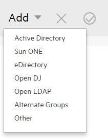 The LDAP tab displays the fields relevant to the selected LDAP configuration. 4. In the Domain box, enter a name for the domain.
