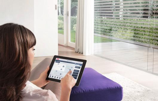 Freedom is a wonderful feeling With Millenium collection ABB-free@home all functions in the home can be managed automatically according to time schedule, temperature and movement detector or be