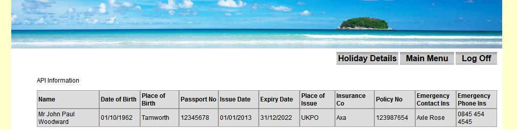 If the traveller you want is shown you can use the information already stored in the database to populate the traveller information on this new booking and save time and mistakes by retyping it.