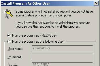 Introduction NEVER check this box otherwise the system may crash.