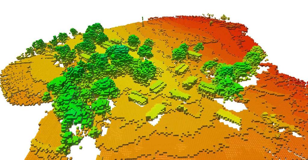 3D safe path planning problem 18 Objective = find a safe & short path from A to B Given : Environment model = 3D voxel occupancy map N different UAV localization modes Positional availability Error