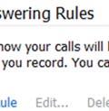 Setting up a Rule Make sure you are logged in to OWA and at the Voice Mail settings under the Phone menu.