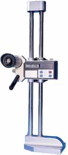 Accessories for Materials Testing 321 Axial Extensometer Calibrator Series KMF 3 The KMF 3 is an economical and universal instrument for checking a large variety of extensometers and for setting the