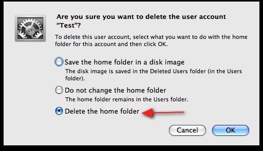 Delete option disk image keeps files in Computer