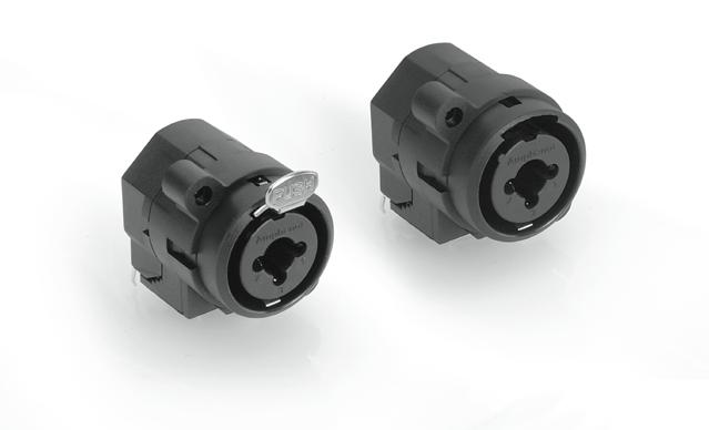 C - TYPE DUAL JACK / XLR CONNECTORS Features: Two connectors in the one housing. Space saving design. Industry standard PCB footprint layout. Vertical or Horizontal PCB mounting.