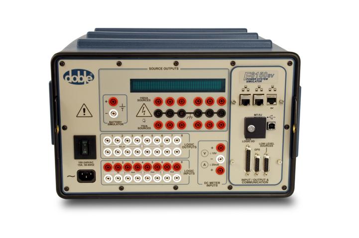 The F6150SV Features: IEC61850 testing with 3 packets of 9-2 LE communication protocol and station bus messaging - one fiber and one copper IEC61850 communication port Wi-Fi Capable Standard relay