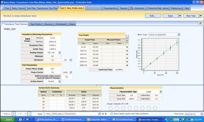 Protection Suite is a technician s control system to test and check complicated relaying schemes.