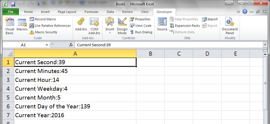 9.4.3 DatePart Function The DatePart function is used together with the Now function to obtain part of date or time specified by the arguments.