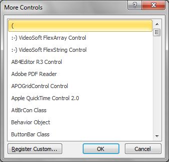If you are working on a form in Microsoft Visual Basic, a Toolbox equipped with various controls will appear. 2.